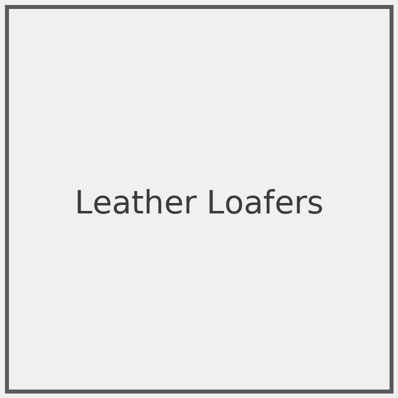 Leather Loafers
